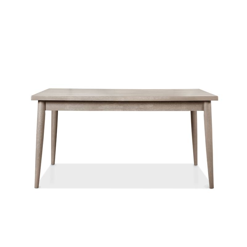 Furniture of America Calista Modern Grey 59-inch Wood Dining Table