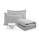 preview thumbnail 20 of 20, Home Essential Lightweight Bed In A Bag Bedding Set (Includes Comforter, Sham, Bedskirt, Fitted Sheet, Flat Sheet, Pillowcase)