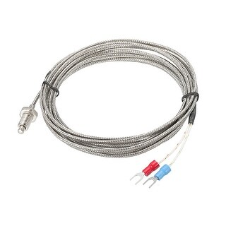 Temperature Sensor M8 Thermocouple E Type 3 meter 0 to 400°C(32 to 752 ...