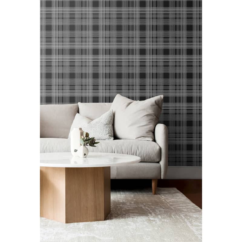 Stacy Garcia Home Rad Plaid Peel and Stick Wallpaper