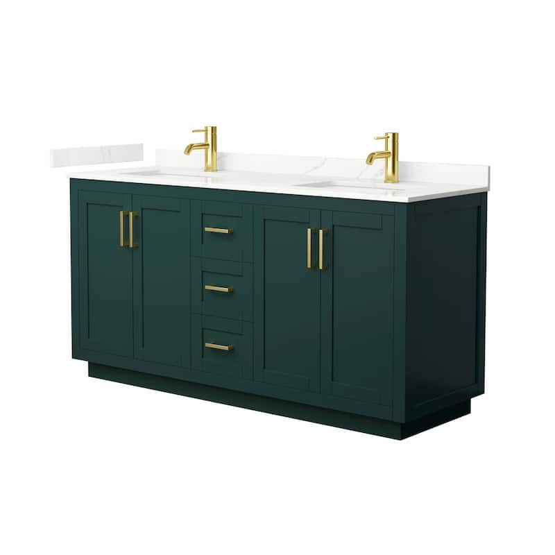 Wyndham Collection WCF292966D-QTZ-UNSMXX Miranda 66" Free Standing