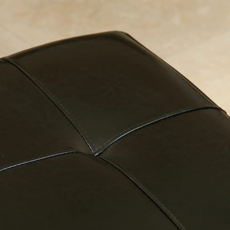 Chatham Bonded Leather Storage Ottoman by Christopher Knight Home