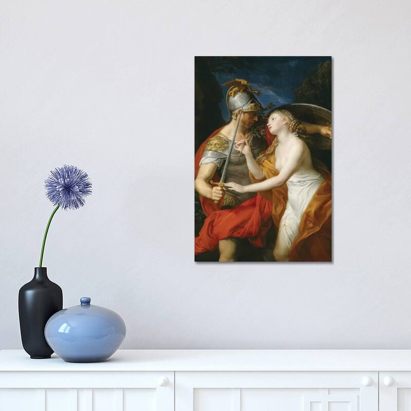 iCanvas "Peace and War, 1776 " by Pompeo Girolamo Batoni Canvas Print - 18x12x1.5