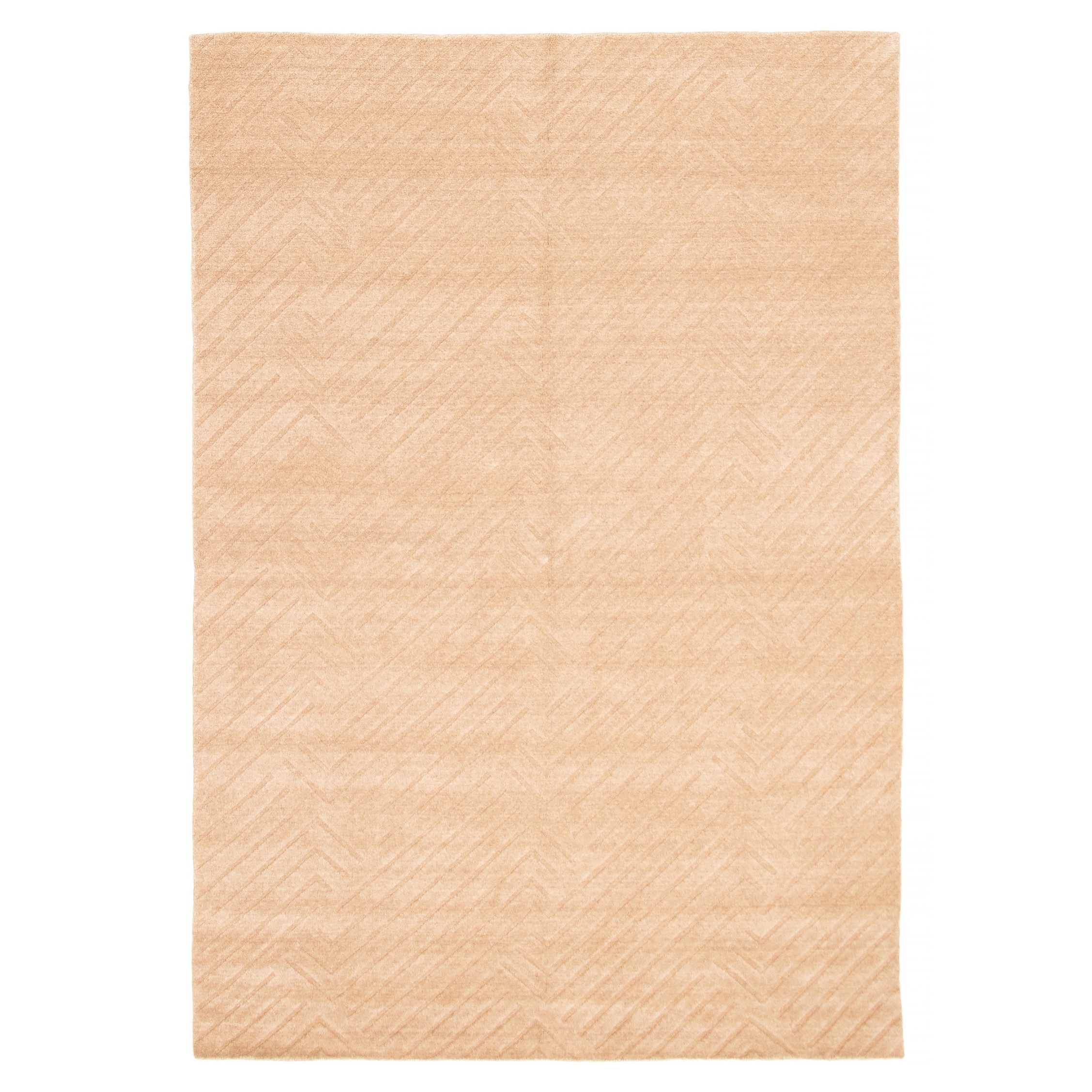 Kashkuli Gabbeh Tan Rug 6'6" x 9'3" - 6'6 x 9'3