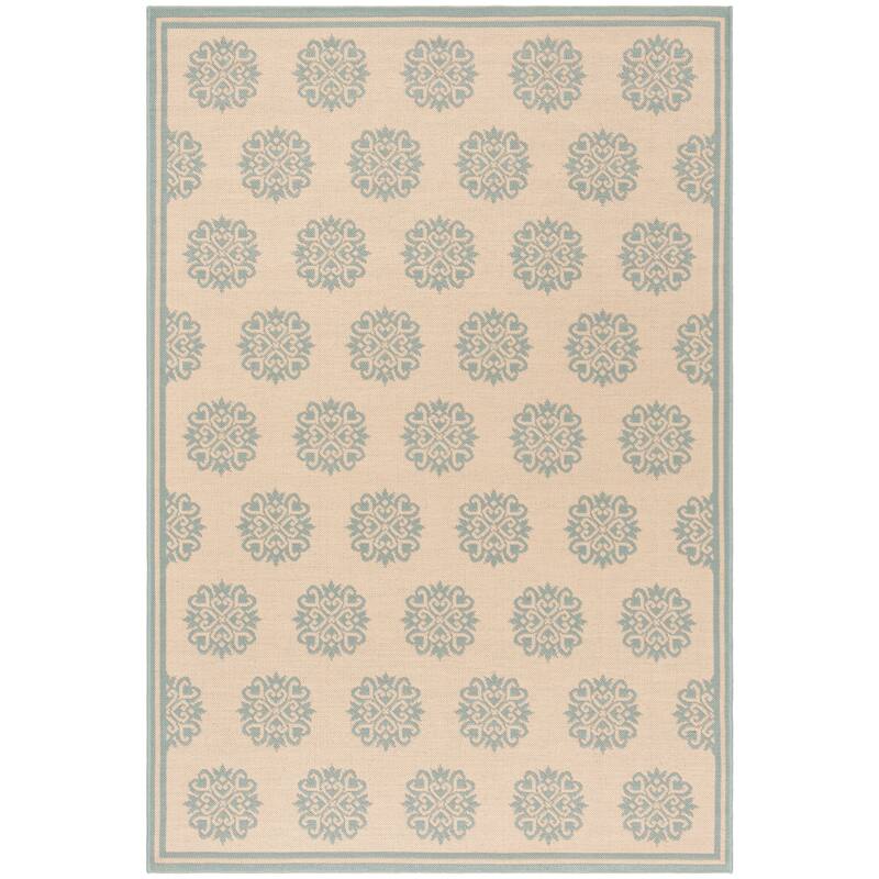 SAFAVIEH Beach House Indoor/ Outdoor Waterproof Patio Backyard Rug