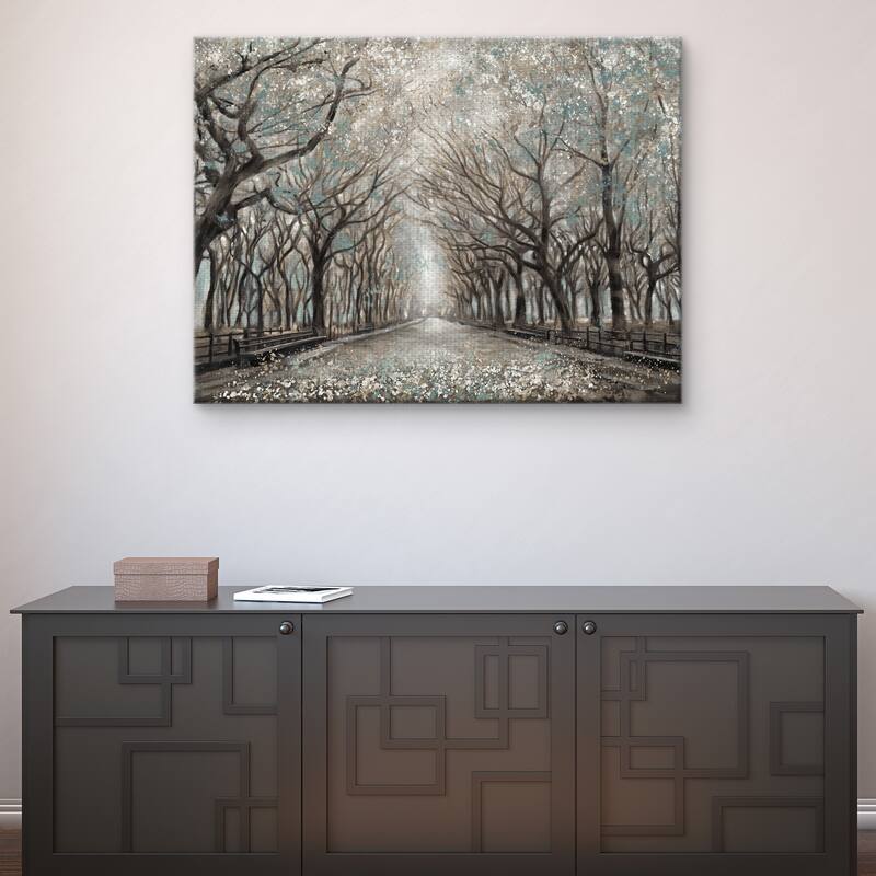 Momentary Quiet Platinum by Frank Parson Canvas Art Print