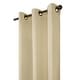 preview thumbnail 23 of 39, ThermaLogic Weathermate Insulated Cotton Grommet Curtain Panel - Pair
