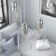 Option Brushed Nickel-Seeded Glass