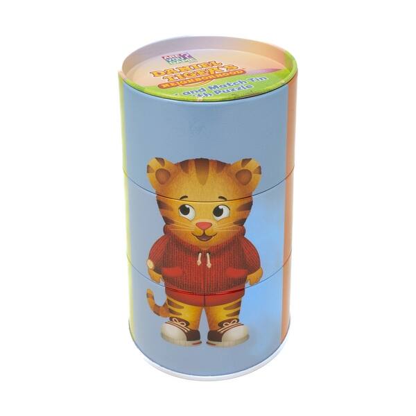 slide 2 of 5, Daniel Tiger's Neighborhood Mix and Match Tin with Puzzle - 24 Pcs - N/A