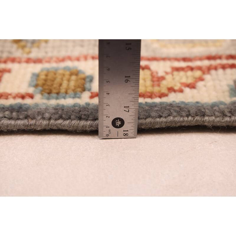 ECARPETGALLERY Hand-knotted Jules Serapi Dark Grey Wool Rug - 9'3 x 12'1