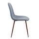 preview thumbnail 61 of 81, Pebble Mid-Century Modern Upholstered Accent / Dining Chair (Set of 2)