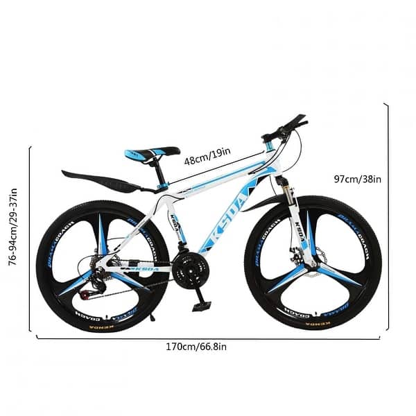 Omobikes Aluminum Frame 19 Mtb Frame Size 26in Folding Mountain