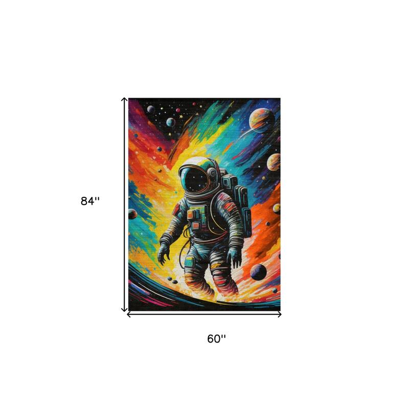 HomeRoots Juvenile/Youth Casual Rectangle Area Rug