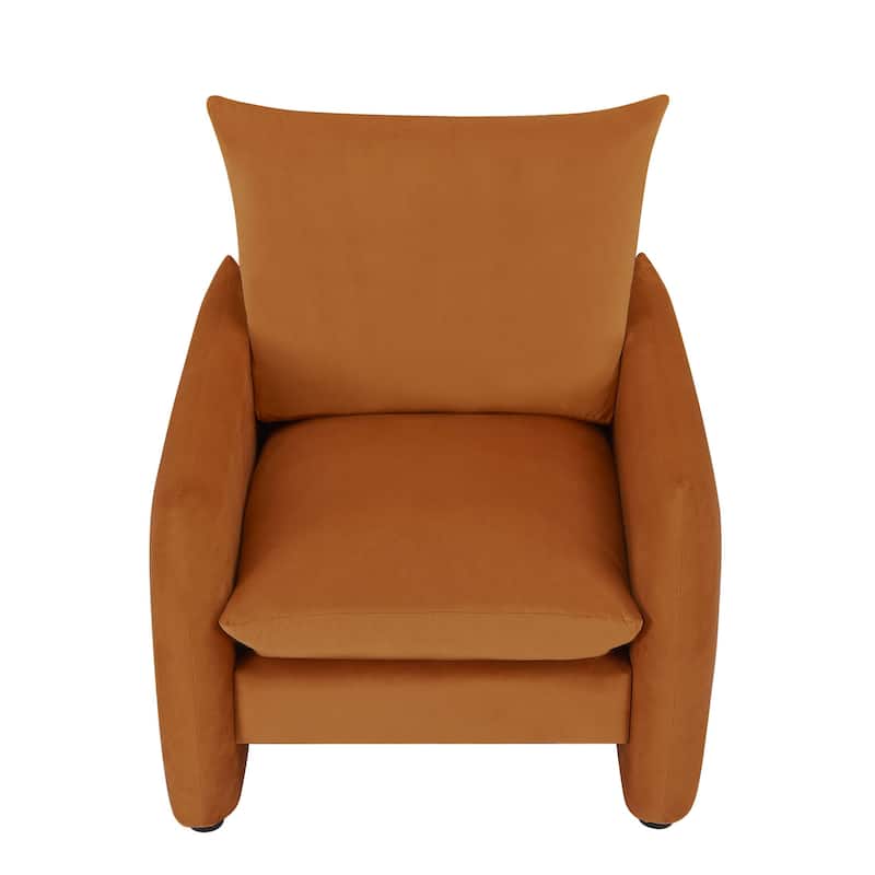 Lilian 33inW Modern Armchair Accent Chair Sofa Lounge Chair(Set of 2)