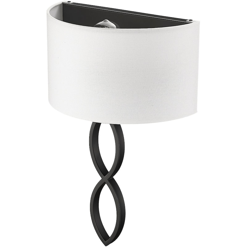 Millennium Lighting 13101 Rylee 19" Tall Wall Sconce with Linen Shade