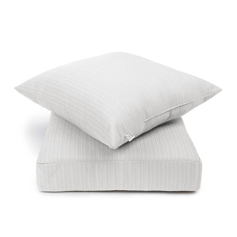 Sherry Kline Island Breeze Deep Seat Cushion 23"x24"x5" Seat & 25"x25" Back Cushion