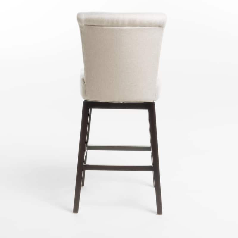 Tracy 28-inch Fabric Swivel Counter Stool by Christopher Knight Home