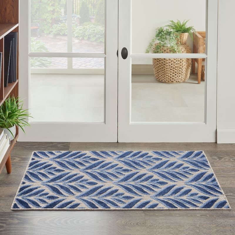 Nourison Aloha Indoor/Outdoor Nature Area Rug
