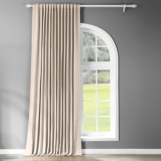 Exclusive Fabrics Extra Wide 96-Inch Thermal Room Darkening Curtain (1 Panel)