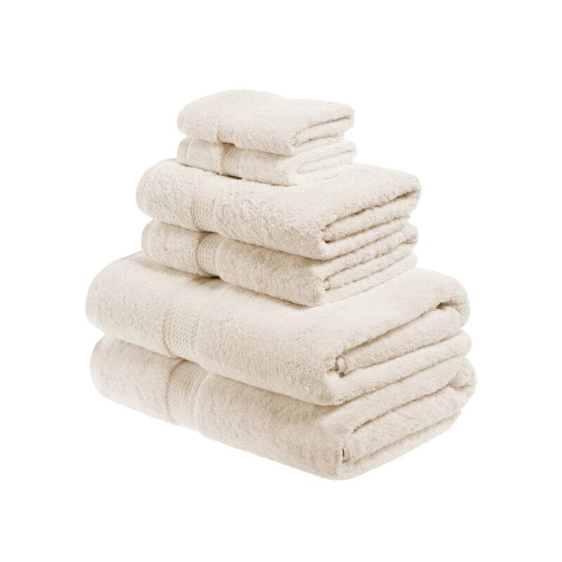 Superior Egyptian Cotton Heavyweight Solid Plush Towel Set