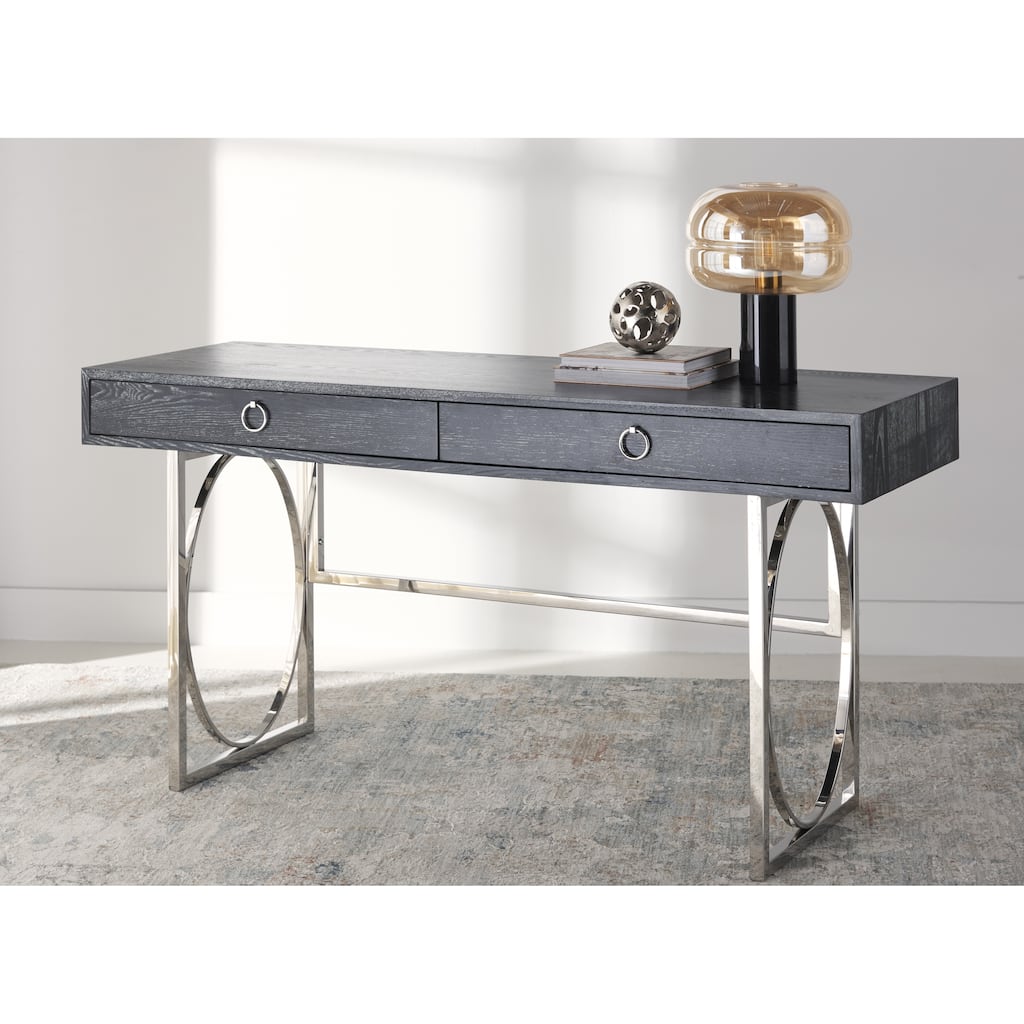 SAFAVIEH Couture Agurne Modern 2-Drawer Desk