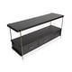 preview thumbnail 3 of 9, Magnussen Home Spencer Dark Briarsmoke Rectangular Sofa Table - 60''W x 16''D x 28''H