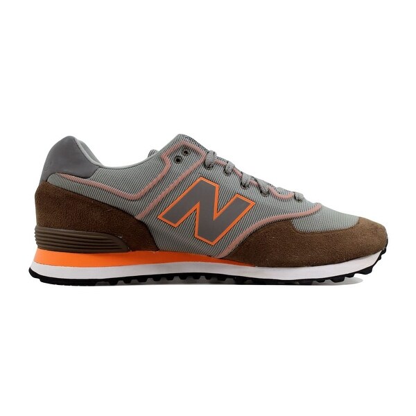 new balance 574 brown orange