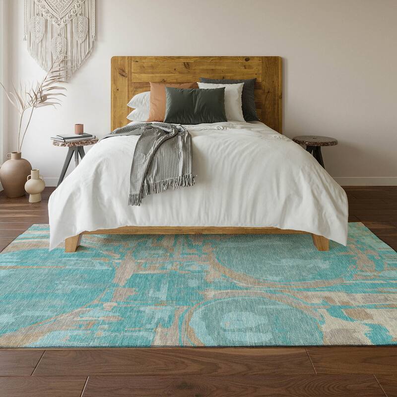 Premium Washable Super Soft Contemporary Casual Mayfield Rug