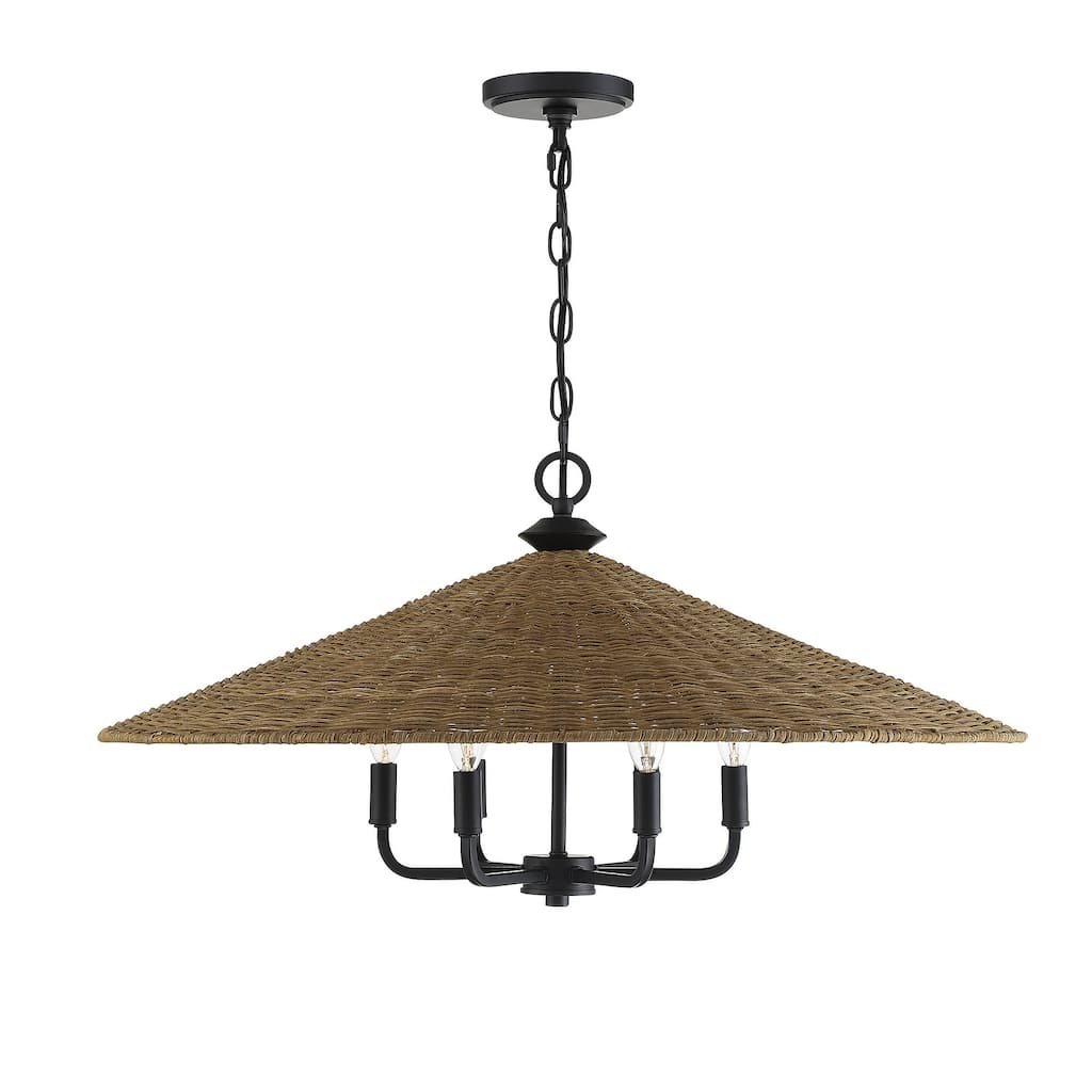 Savoy House Eman 6 Light 30" Wide Pendant