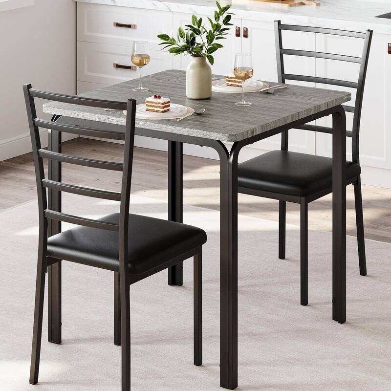  Dining Table for 2, Small Table and Chairs Set of 2