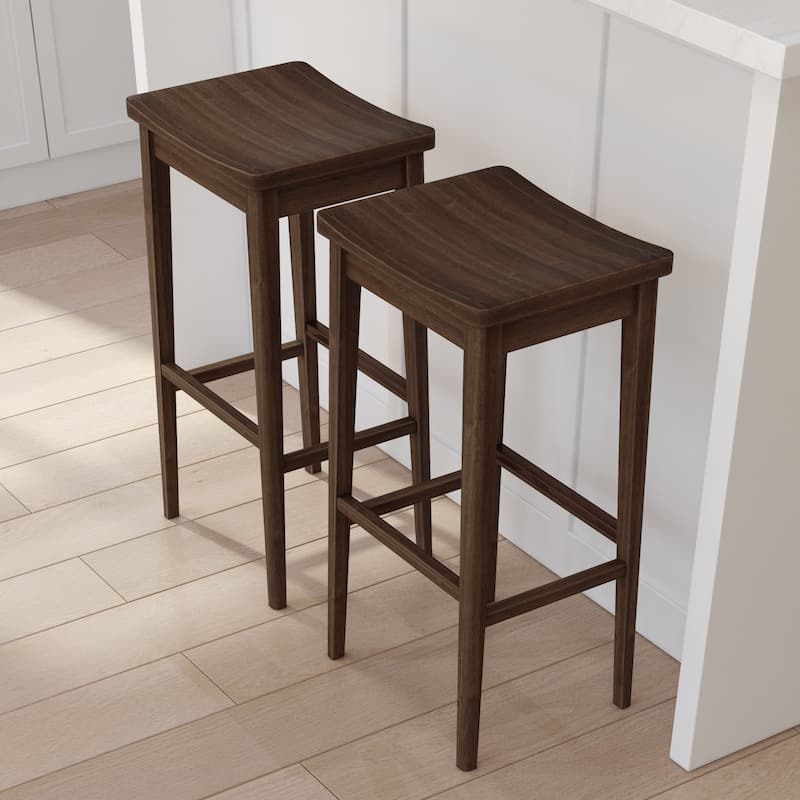 Plank and Beam Smythe Bar Height Stool - Set of 2