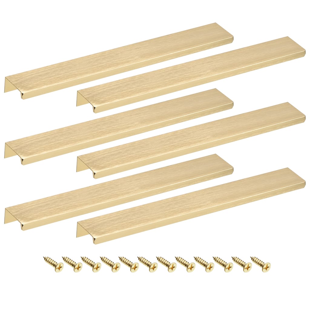 Cabinet Edge Finger Pull, 6pcs Hidden Cabinet Pulls