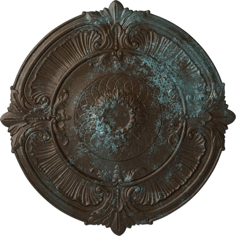 39 1/2"OD x 2 1/2"P Attica Ceiling Medallion