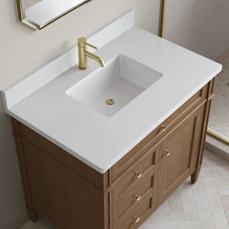 James Martin Vanities 655-V36-1WZ Brittany 36" Free Standing Single
