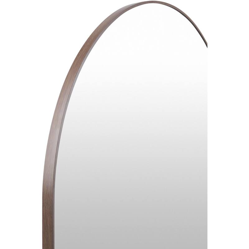 Livabliss Aranya Modern Aluminum Arched Accent Mirror