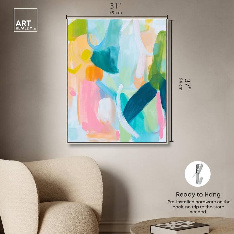 Layered Lush II Canvas by Art Remedy