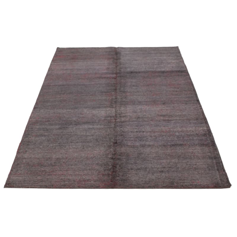 ECARPETGALLERY Hand-knotted Loreto Grey Silk Rug - 9'9 x 14'8
