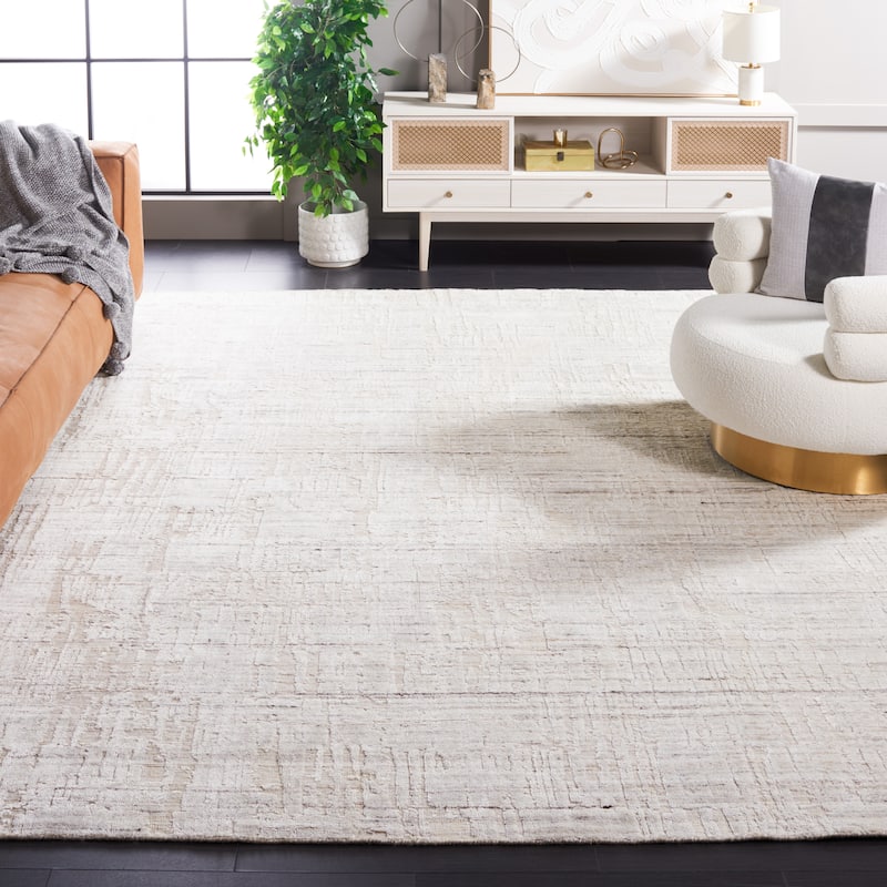 SAFAVIEH Handmade Mirage Tulsa Modern Abstract Viscose Rug On Sale
