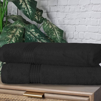 Superior Heritage Egyptian Cotton Absorbent Bath Sheet Set of 2