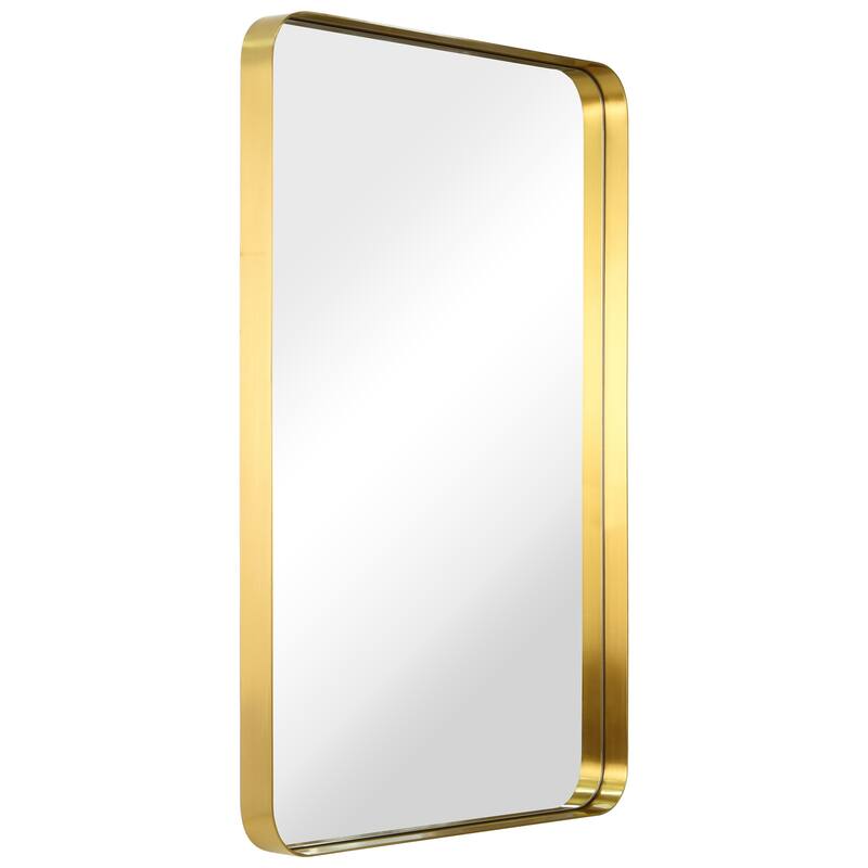 Ultra Stainless Steel Rectangular Wall Mirror