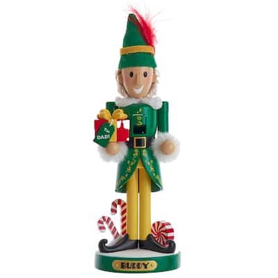 Kurt Adler 10.5-Inch Elf the Movie™ Nutcracker - Multicolored
