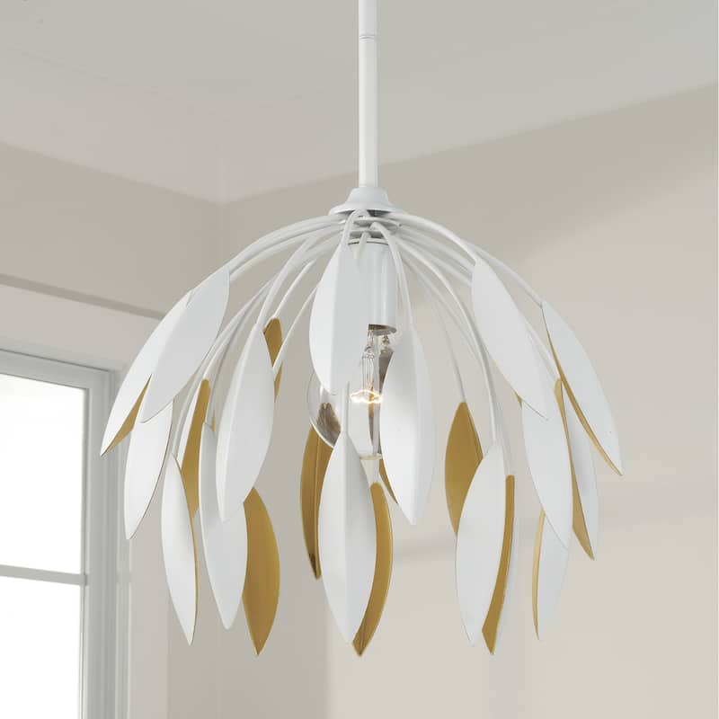 Margeaux 1-Light Pendant - 14"W x 12.25"H