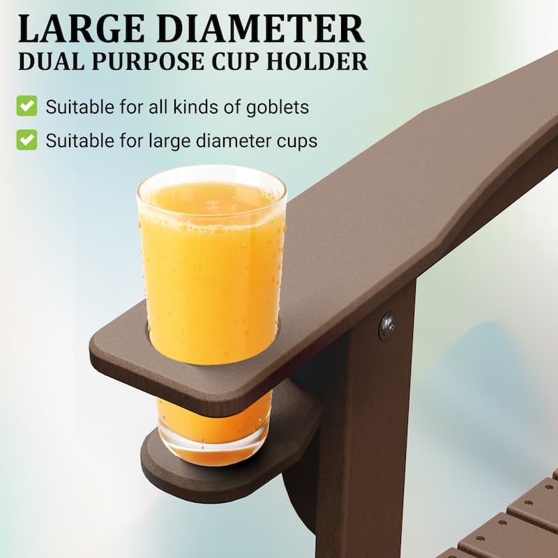 Outdoor HDPE Adirondack Chairs Outdoor Chair Plastic Lawn Chairs for Outdoor Use