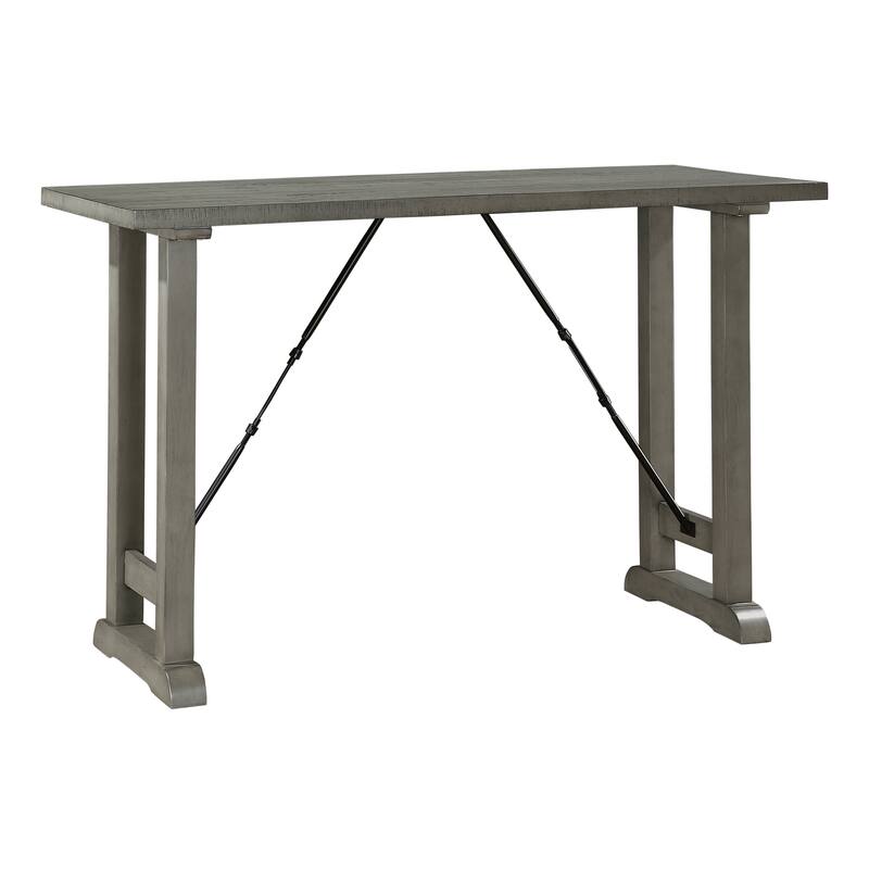 Salinas Counter Height Table - Light Gray