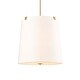 preview thumbnail 1 of 9, Z-Lite 3501P24 Weston 6 Light 24" Wide Pendant with Shade Modern Gold