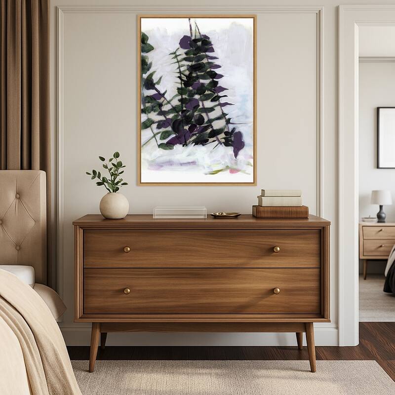 Eucalyptus Painting No. 2 by Cartissi (23 x 33 in.), Framed Canvas Wall Art Print