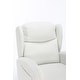 preview thumbnail 58 of 98, Teddy Fabric Upholstered Rocking Armchair with Solid Wood Frame & Legs, Cozy Ergonomic Lounge Chair with Soft Cushioning