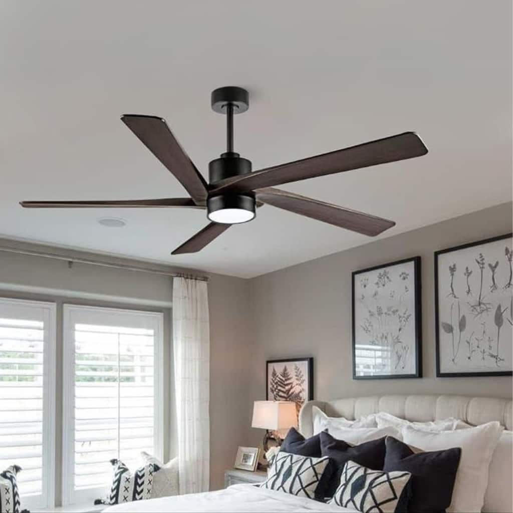 AeroBlade 72" 5-Blade 6-Speed Ceiling Fan with LED Light