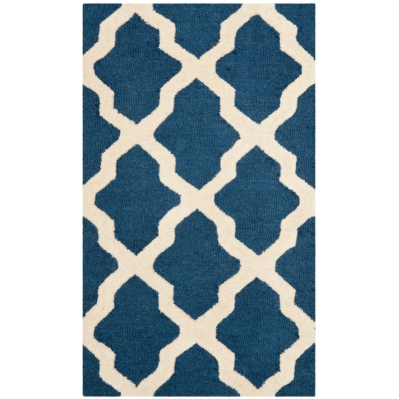 SAFAVIEH Handmade Cambridge Tietsia Modern Wool Rug