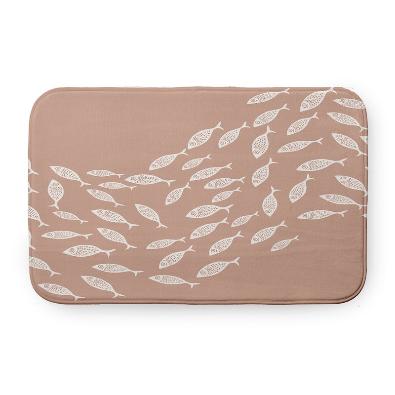 Escuela Bathmat - 34" x 21" - Mauve